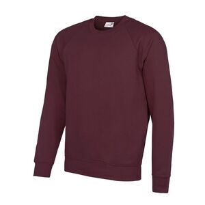 AWDis Academy Childrens/Kids Crew Neck  School Sweatshirt / Burgundy